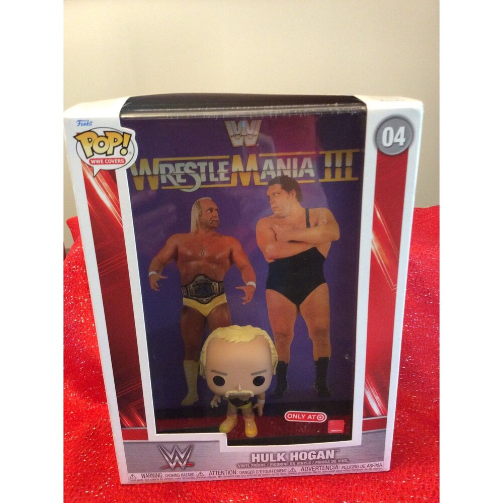 Funko Pop WWE Covers 04 Hulk Hogan Figure Target Exclusive
